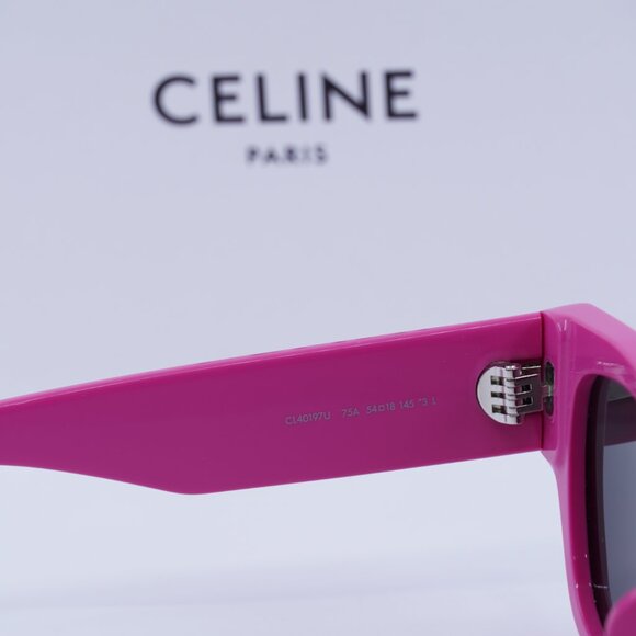 Final Price! Celine CL40197U 75A Fuchsia/Smoke Sunglasses main image 2